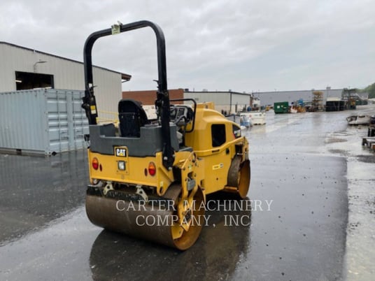 Caterpillar CB34B XW, Twin Drum Roller, 3814 hours, S/N: 42500115, 2014 - Image 3