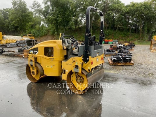 Caterpillar CB34B XW, Twin Drum Roller, 3814 hours, S/N: 42500115, 2014 - Image 4