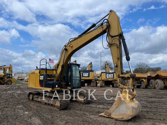 Caterpillar 316EL, Crawler Excavator, 8277 hours, S/N: DZW01022, 2014 - Image 2