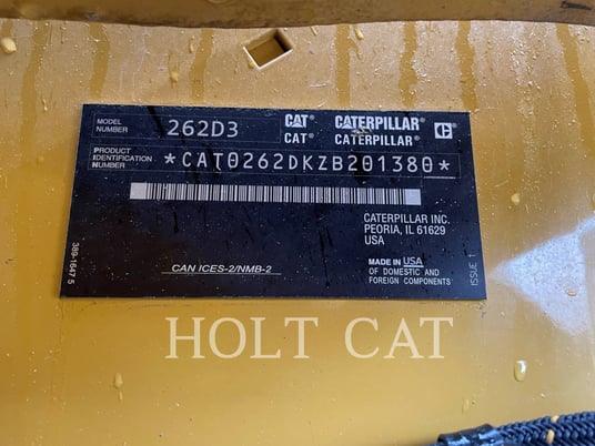 Cat 262D3, Skid Steer Loader, 423 hours, S/N: ZB201380, 2020 - Image 6