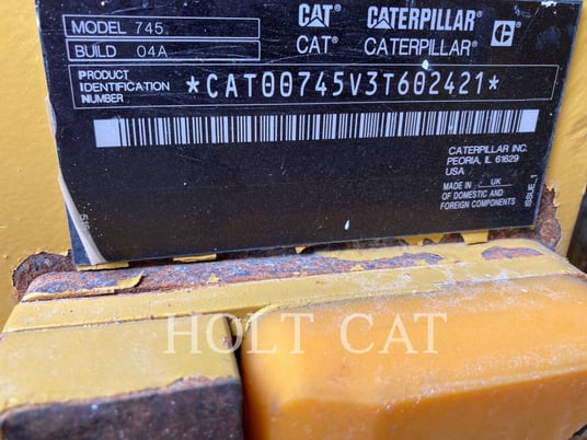 Caterpillar 745, Articulated Truck, 6258 hours, S/N: 3T602421, 2020 - Image 6