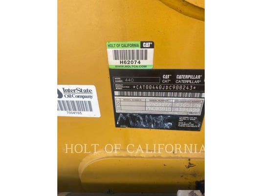 Cat 440, Backhoe Loader, 1498 hours, S/N: DC900243, 2019 - Image 6
