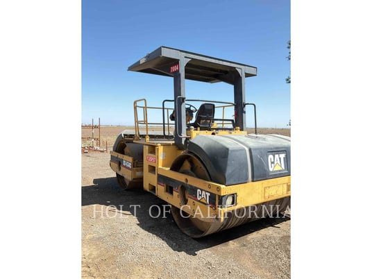 Caterpillar CB-634C, Twin Drum Roller, 5214 hours, S/N: 3BR00452, 2000 - Image 4