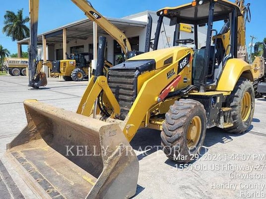 Cat 416 F 2, Backhoe Loader, 1089 hours, S/N: HWB02118, 2019 - Image 1