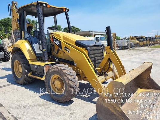 Cat 416 F 2, Backhoe Loader, 1089 hours, S/N: HWB02118, 2019 - Image 2