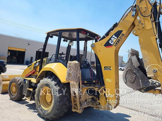 Cat 416 F 2, Backhoe Loader, 1089 hours, S/N: HWB02118, 2019 - Image 3