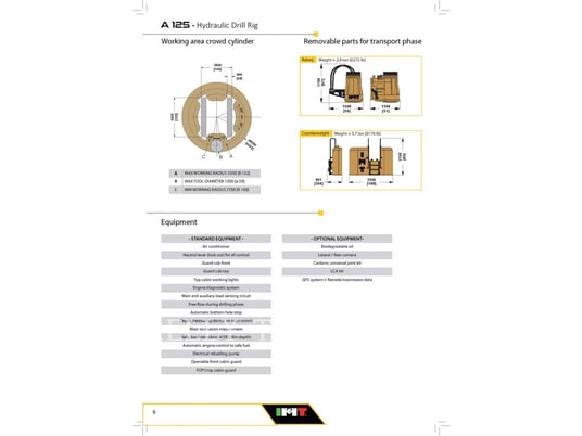 Imt A125, Surface Drill Rig, 2068 hours, S/N: NXA1934, 2019 - Image 3