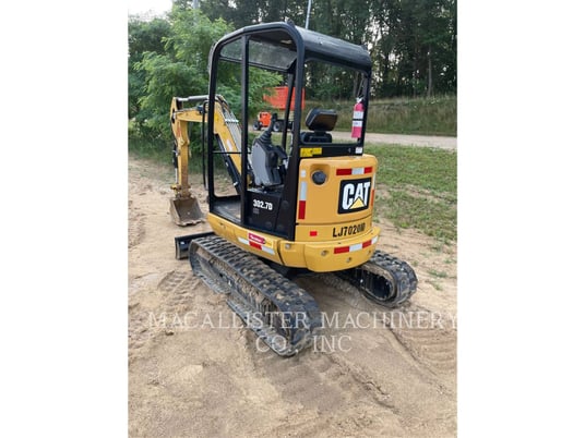 Caterpillar 302.7DCR, Crawler Excavator, 975 hours, S/N: LJ702010, 2020 - Image 2