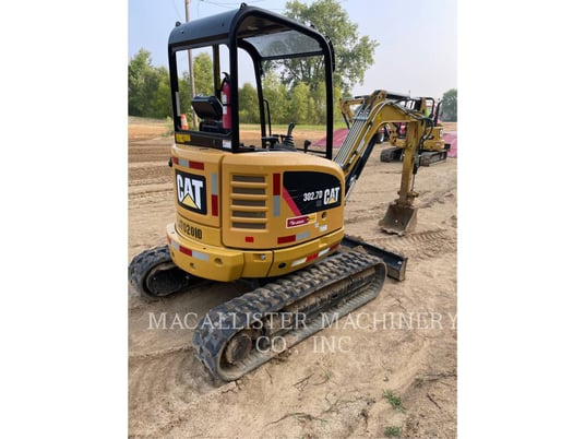 Caterpillar 302.7DCR, Crawler Excavator, 975 hours, S/N: LJ702010, 2020 - Image 3