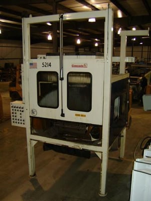 Cascade #550-2800, Iowa Engineered, deburring, cleaning, 550 lb.cap.part, 28" work, 1996 - Image 2