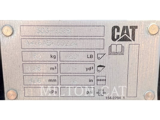 Caterpillar 304/305 16" HD BUCKET, Bucket, S/N: A416ABK30224, 2017 - Image 5