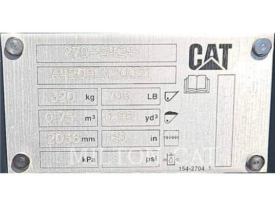 Caterpillar SSL 78" LIGHT MATERIAL BUCKET, Bucket, S/N: A4209LM20021, 2020 - Image 4