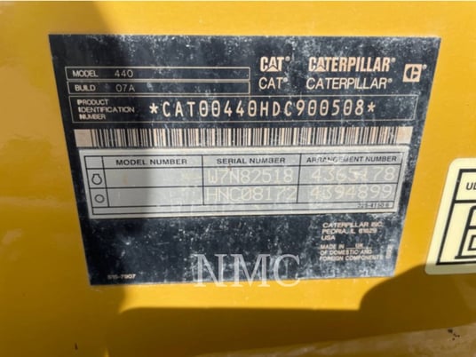 Cat 440, Backhoe Loader, 968 hours, S/N: DC900508, 2020 - Image 5