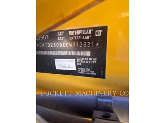 Caterpillar 259D3, Track Loader, 37 hours, S/N: CW913021, 2021 - Image 6