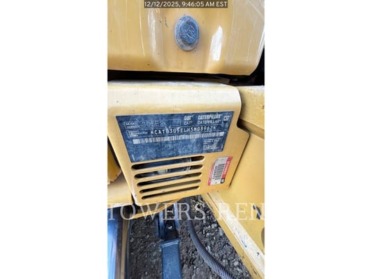 Caterpillar 305E2, Crawler Excavator, 2013 hours, S/N: H5M08967, 2019 - Image 6