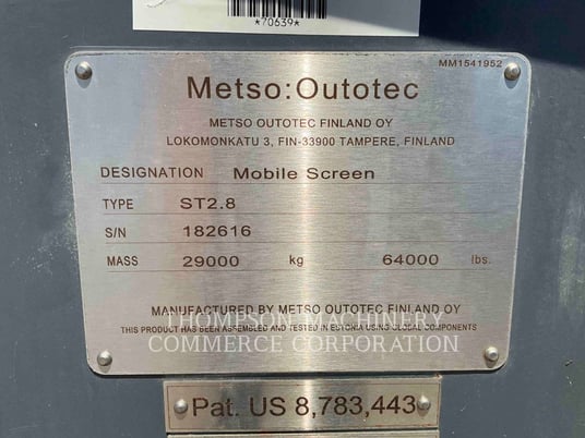 Metso ST2.8, Crusher, 26 hours, S/N: 182616, 2024 - Image 6