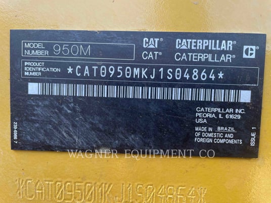 Cat 950M, Wheel Loader, 1444 hours, S/N: J1S04864, 2023 - Image 6