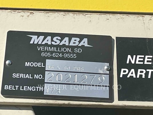 Masaba 36X80 PRS, Conveyor, S/N: 2021279, 2021 - Image 6