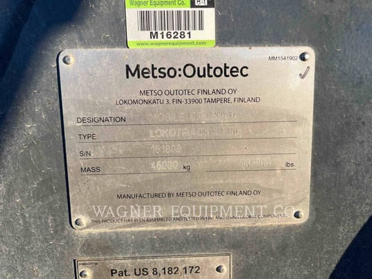 Metso Minerals LT106, Crusher, 1495 hours, S/N: 181808, 2022 - Image 6