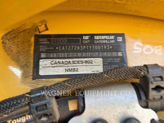 Cat 272D3, Skid Steer Loader, 66 hours, S/N: TY300193, 2023 - Image 6