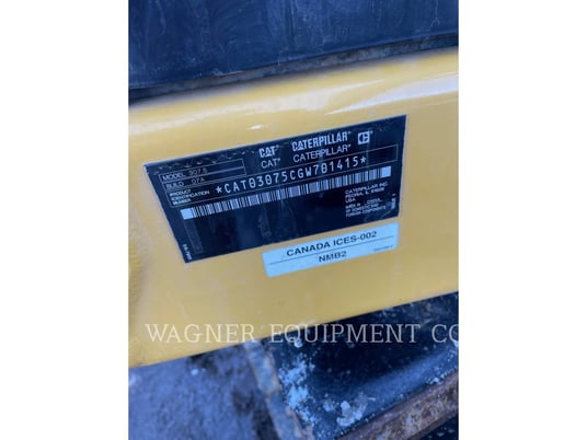 Caterpillar 307.5 THB, Crawler Excavator, 1460 hours, S/N: GW701415, 2019 - Image 6