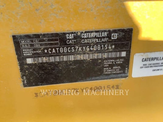 Caterpillar CS7, Asphalt Distributor, 135 hours, S/N: YG400154, 2024 - Image 6