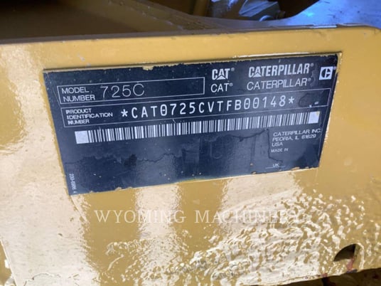 Caterpillar 725C, Articulated Truck, 6864 hours, S/N: TFB00148, 2014 - Image 6