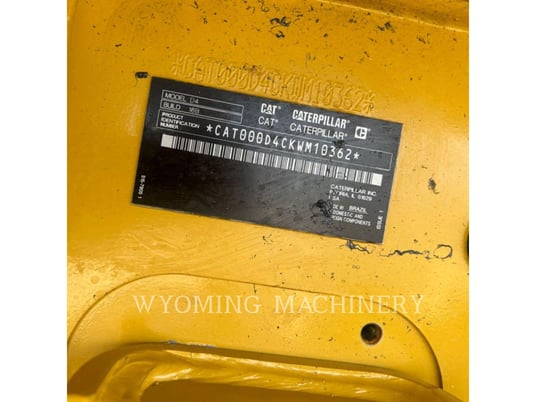 Caterpillar D4 VP, Crawler Dozer, 46 hours, S/N: KWM10362, 2024 - Image 6