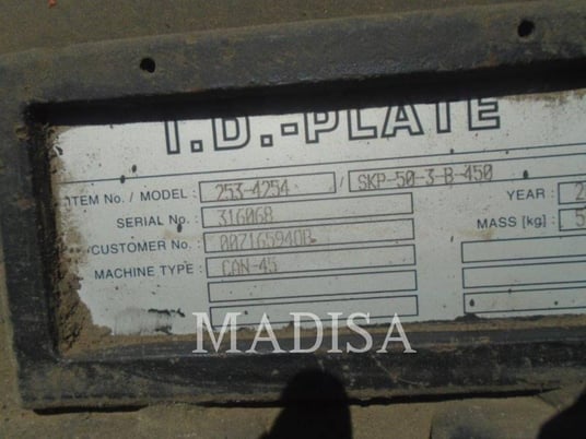 Caterpillar Work Tools (Serialized) 253-4254, Hammer, S/N: M23075B, 2015 - Image 4