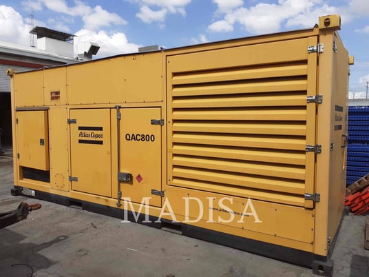640 KW Atlas QAC800, Mobile Generator Set, Diesel, 1800 RPM, 480V, 1586 hours, 2011 - Image 3