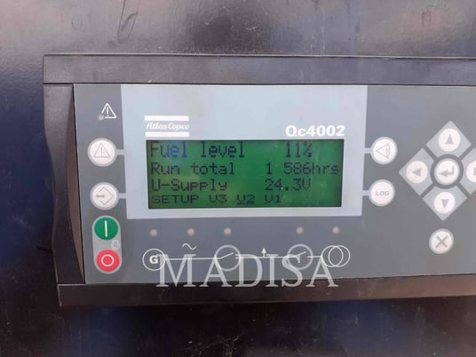 640 KW Atlas QAC800, Mobile Generator Set, Diesel, 1800 RPM, 480V, 1586 hours, 2011 - Image 4