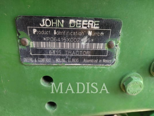 John Deere 6415, Tractor, S/N: P06415X002435, 2005 - Image 5