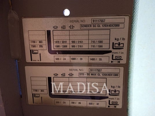 Jungheinrich ETV216A, Forklift, 11902 hours, S/N: 91117557, 2017 - Image 6