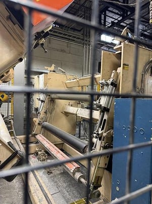 Black Clawson #21-314, 65" turret unwind, 50" diameter with splicer - Image 3