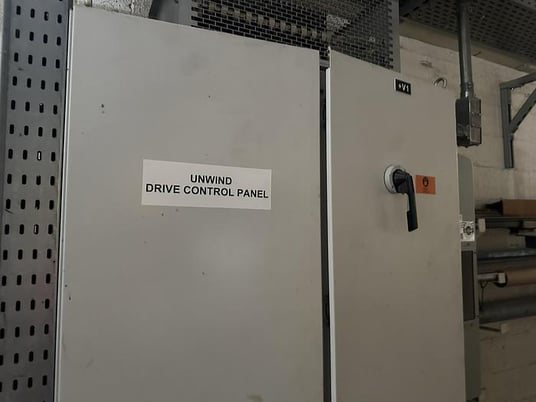 Black Clawson #21-314, 65" turret unwind, 50" diameter with splicer - Image 4