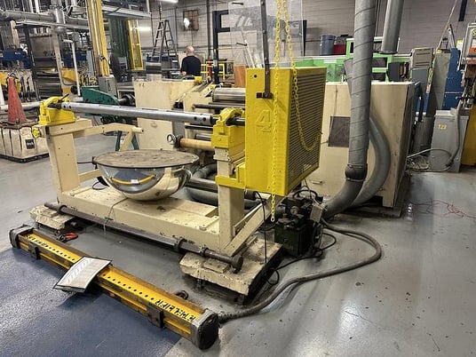 52" Duplex slitter rewinder with score slitter & edge guide unwind stand - Image 6
