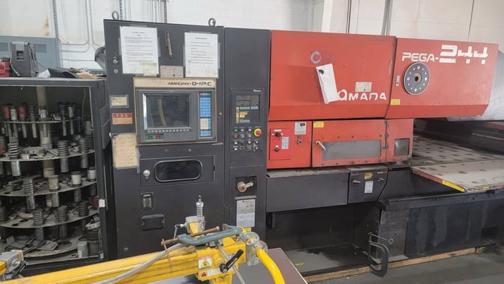20 Ton, Amada #Pega-244, CNC Turret Punch, 350 SPM, 1996 - Image 5