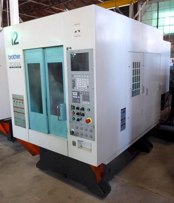 Brother #TC-R2A, CNC drill & tap center, 10000 RPM, 14 ATC, pallet changer, 2006 - Image 2