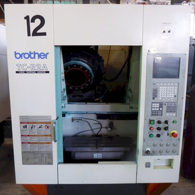 Brother #TC-R2A, CNC drill & tap center, 10000 RPM, 14 ATC, pallet changer, 2006 - Image 4