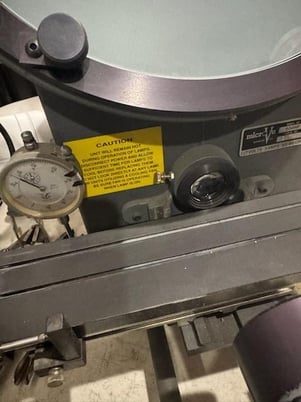 Microvu #500HP, comparator, 117 Volts, 3 Amps, 50-60 CPS, S/N 24740 - Image 8