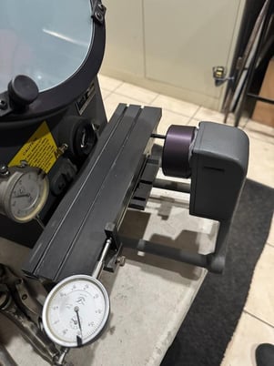 Microvu #500HP, comparator, 117 Volts, 3 Amps, 50-60 CPS, S/N 24740 - Image 9