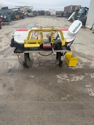 10" x 16" Wellsaw #1000, horizontal metal cutting bandsaw, 1HP, 11' 6" x 1" x .035" blade, S/N 5512,1985 - Image 1