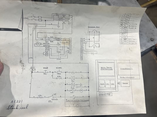 3000 lb. Jaco #JTWP-3016, motorized reel, 16" width, 60" outside dimensions, 16"-20" ID, 5' x4' 5" small - Image 6