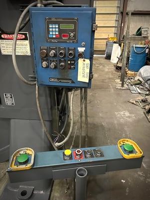 500 Ton, Minster #E2-500-48-48, 12" stroke, 28" Shut Height, 48" x 48" bed, 28 SPM,air clutch & brake, 1972 - Image 8