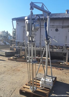 Gifford Wood #3H-71, High Shear/ Homogenizer/ Disperser/ Emulsifier, Stainless Steel, 1-3/16" diameter x 46" - Image 2