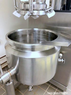 13 gallon Fryma #VME-50/C, Vacuum Paste/Cream Mixer, Stainless Steel, 24 gallon total capacity, 43.5 psi - Image 5