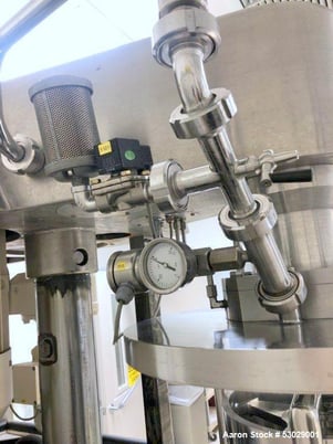 13 gallon Fryma #VME-50/C, Vacuum Paste/Cream Mixer, Stainless Steel, 24 gallon total capacity, 43.5 psi - Image 7