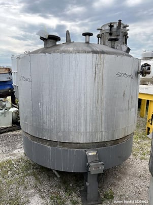 900 gallon Imperial Steel, Reactor, Stainless Steel, Vertical, 75" diameter x 36" straight side, 60 psi @ -20 - Image 4