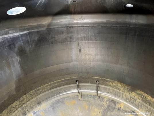 900 gallon Imperial Steel, Reactor, Stainless Steel, Vertical, 75" diameter x 36" straight side, 60 psi @ -20 - Image 8