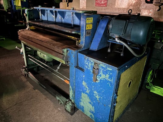 12" gauge x 4.48" Wysong #HS1052-RH, air clutch, SN P75-110, Tag #16384 - Image 1